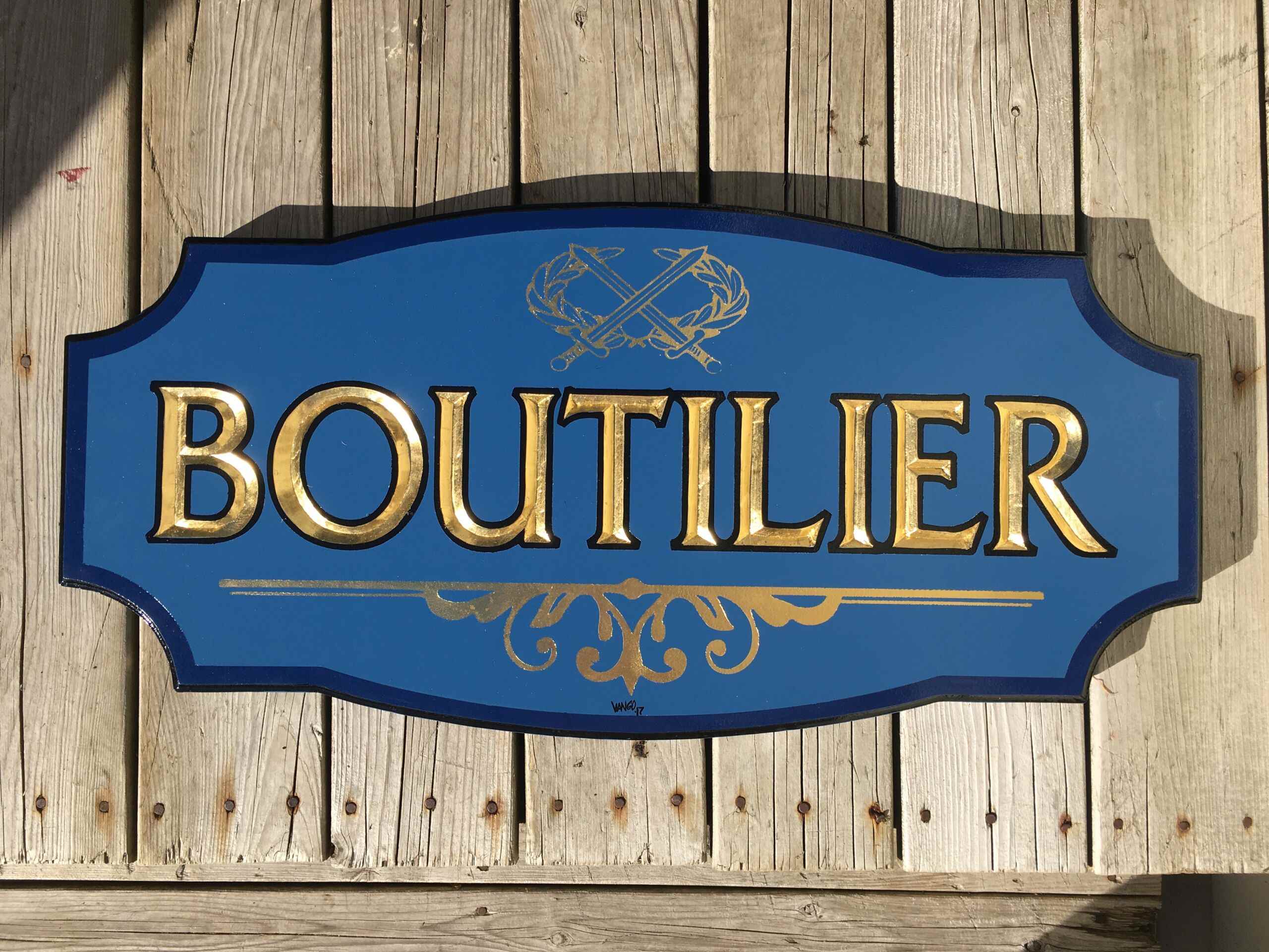 Boutilier Sign