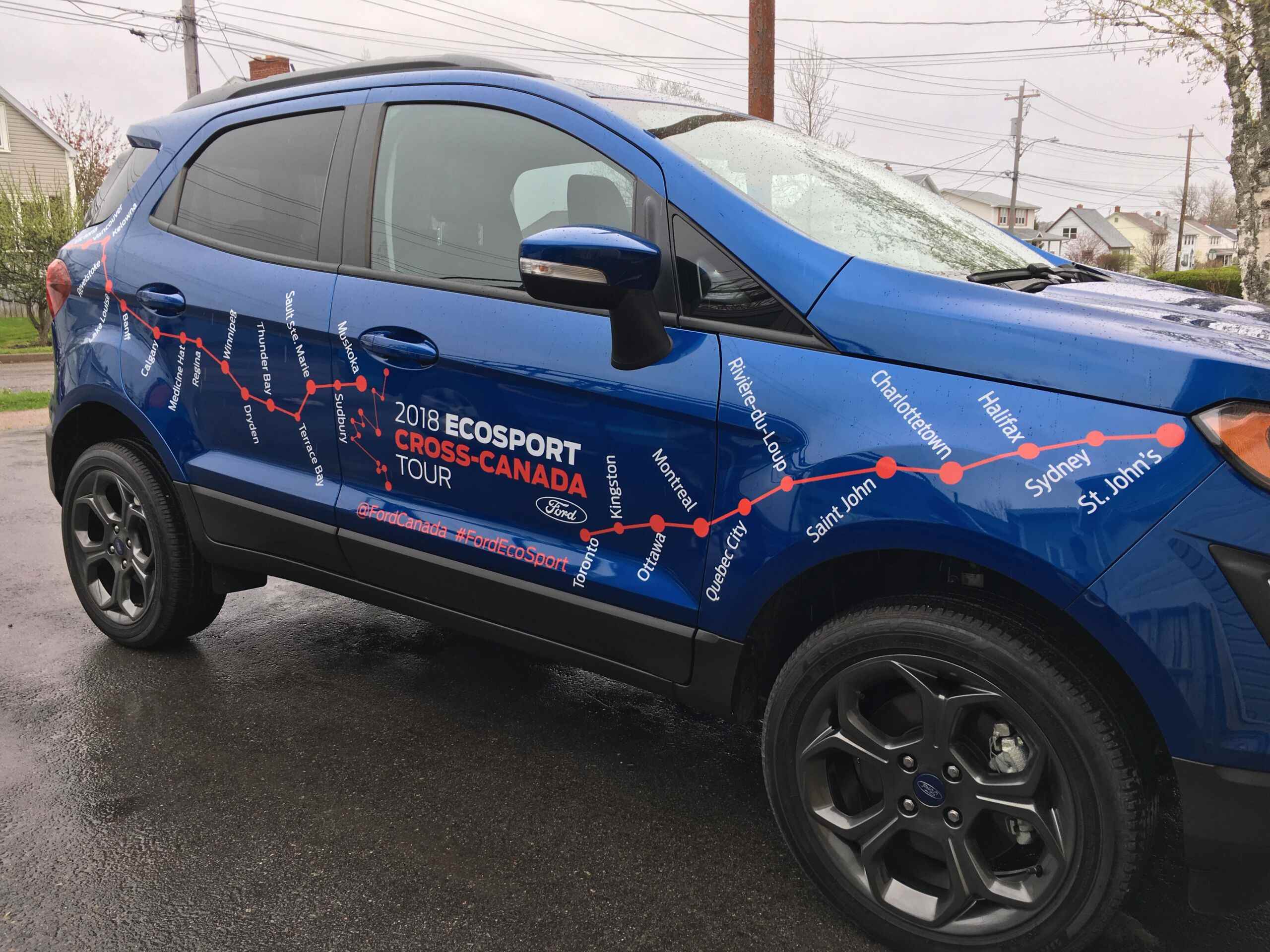 Ford – 2018 Ecosport Cross-Canada Tour