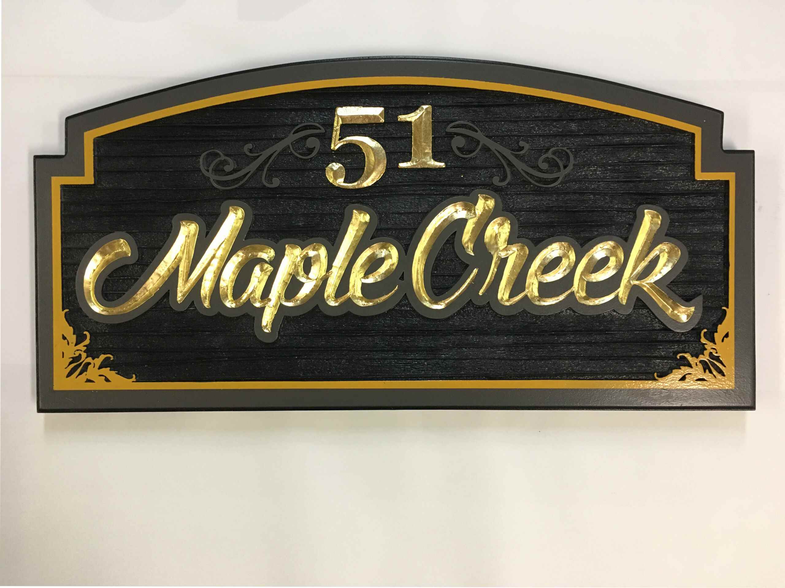 Maple Creek Sign