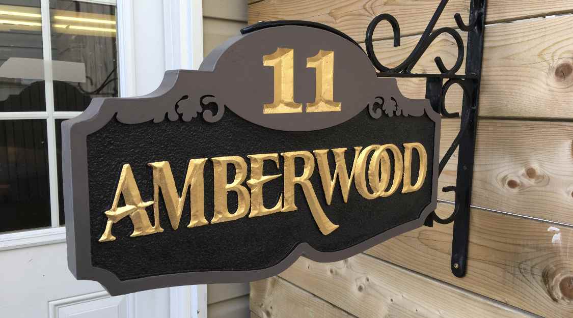 Amberwood Sign