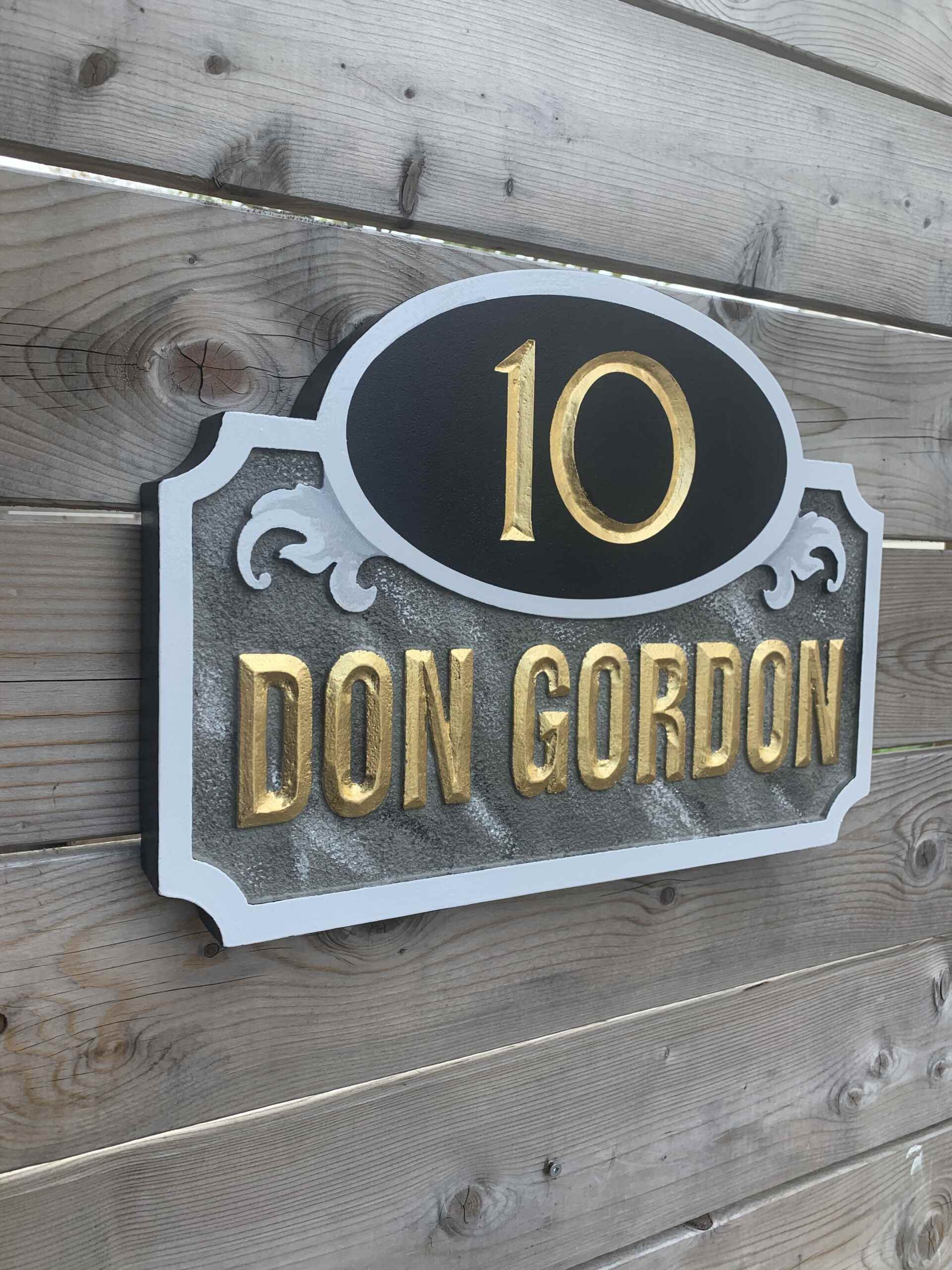 Don Gordon’s Sign