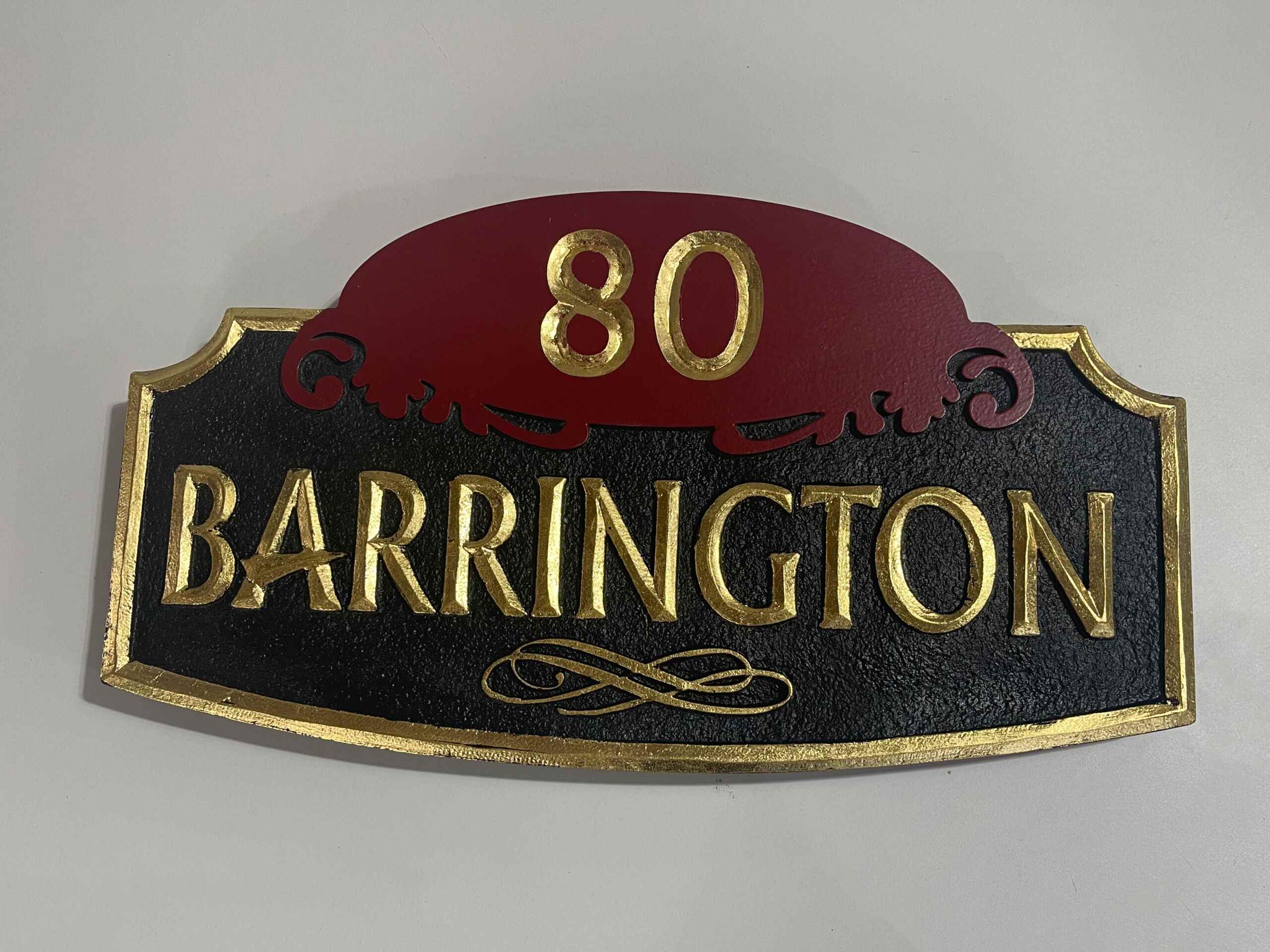 Barrington Sign